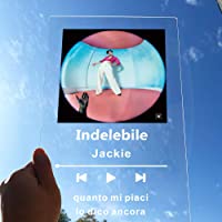 zouwii Signo de música de acrílico Placa de la canción Placa del álbum Placa de música Placa de Cristal de la música